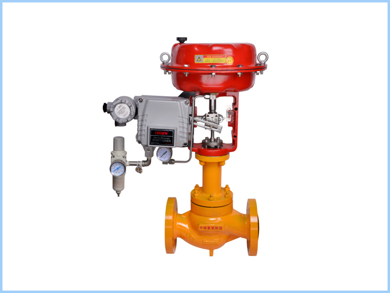 氯气液氯薄膜气动单座调节阀LJHP-16-40/150LB-600LB